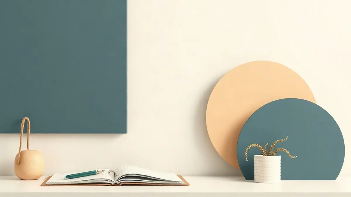 رسم توضيحي مفاهيمي يرافق دليل: شغل Canva من البيت: مدخل عملي للتصميم